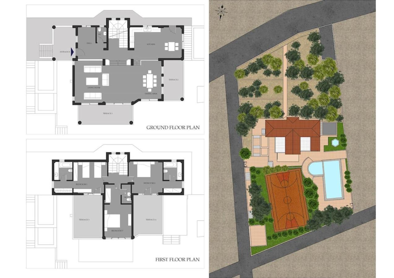 Artemis Luxury Villa - Hersonissos Private Pool Oasis מראה חיצוני תמונה