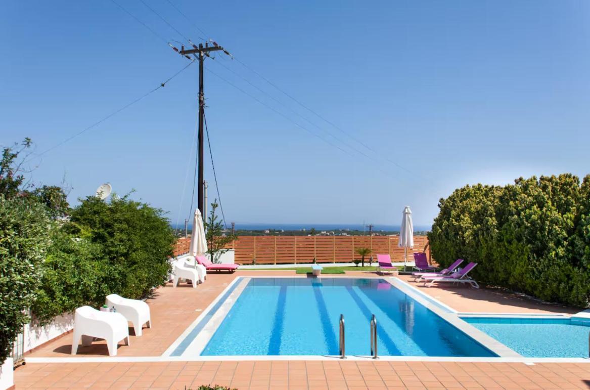 Artemis Luxury Villa - Hersonissos Private Pool Oasis מראה חיצוני תמונה
